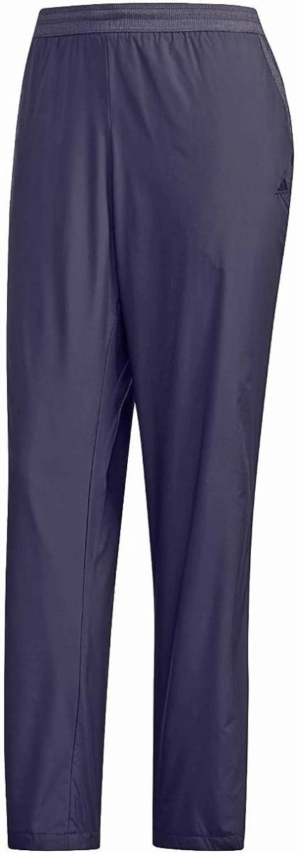 【KCM】Z-2adi-1100-L★展示品★【アディダス】レディース SPORT ID カラーブロックウィンドパンツ 裏起毛 FAT39-DH4124 ネイビー L拍卖