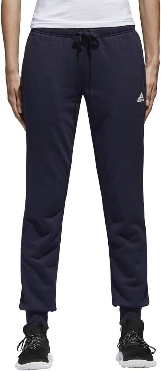 【KCM】Z-2adi-1488-L★展示品★【adidas/アディダス】レディース スウェットパンツ 裏起毛 BX379-CW3544 ネイビー L拍卖