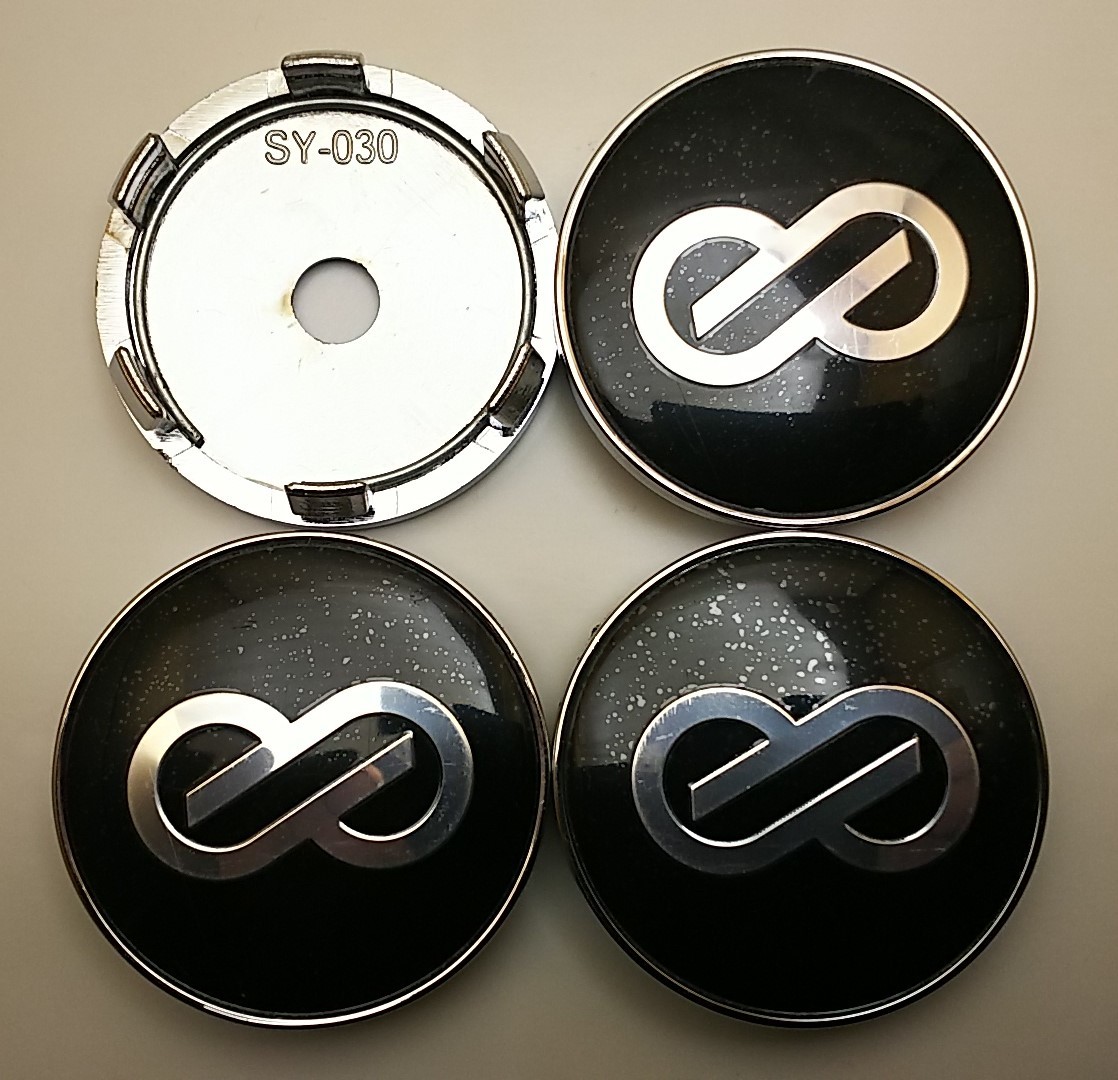 エンケイ 黒銀 60mm センターキャップ 4コ スペーシア ソリオ MRワゴン イグニス クロスビー パレット ジュリエッタ ジュリア ミト拍卖