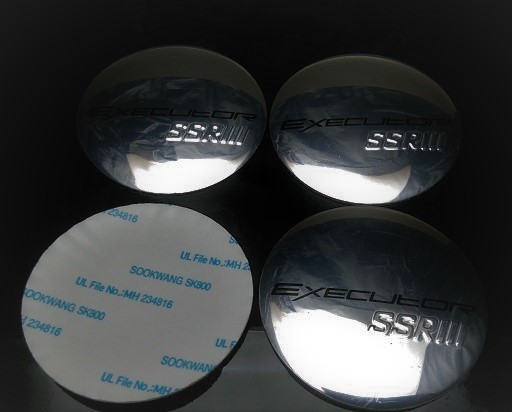 SSR EXECUTOR 56mm 銀 ステッカー センターキャップ 4こ デリカ ランサー パジェロ eKワゴン アウトランダー ジープ ミニキャブ アイ拍卖