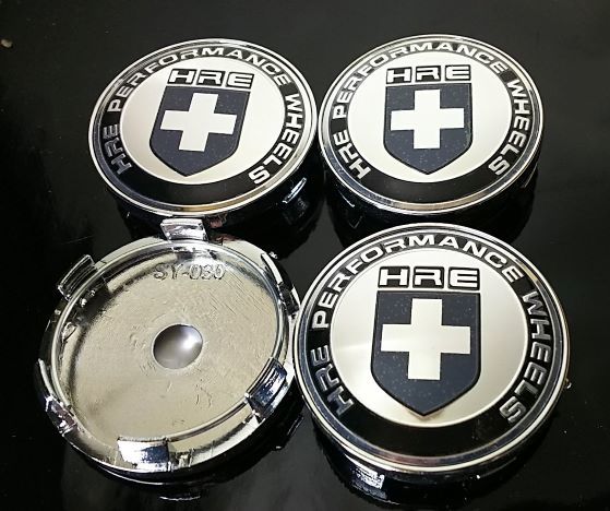 HRE 60mm 銀黒灰 ホイールキャップ 4こ 4シリーズ 2シリーズ M4 M3 X6 X2 ロードスター CX-5 デミオ RX-8 RX-7 CX-3 アクセラスポーツ CX-8拍卖