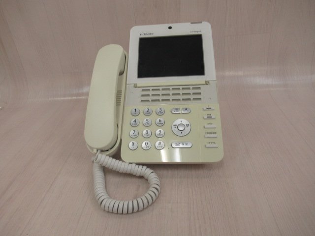 ▲Ω ZI2 13984※保証有 日立 HITACHI S-integral ET-18Si-IPLDW 18ボタン大型LCD付IP電話機 17年製拍卖