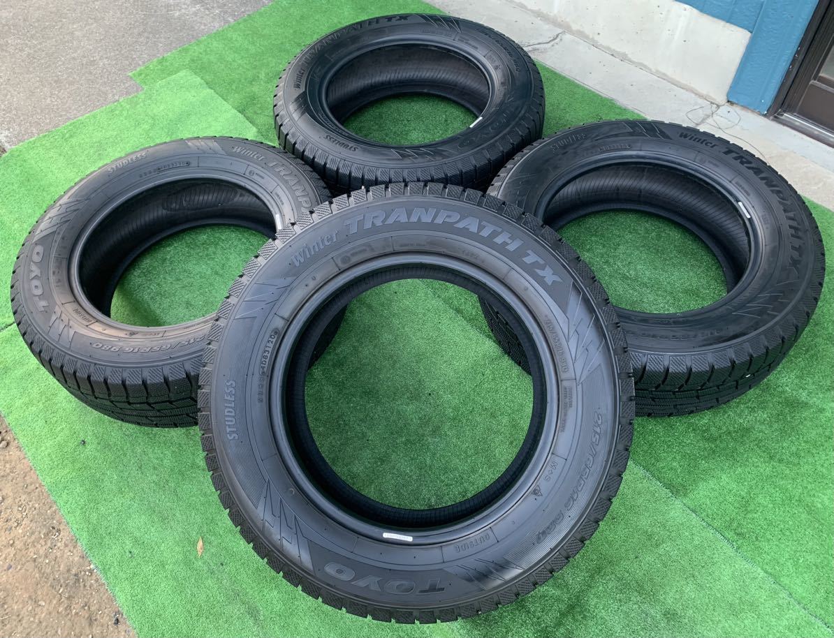 2020年製★ TOYO TRANPATH TX 215/65R16スタッドレスタイヤ4本セット☆ アルファード、ヴェルファイア、ラッシュ等拍卖