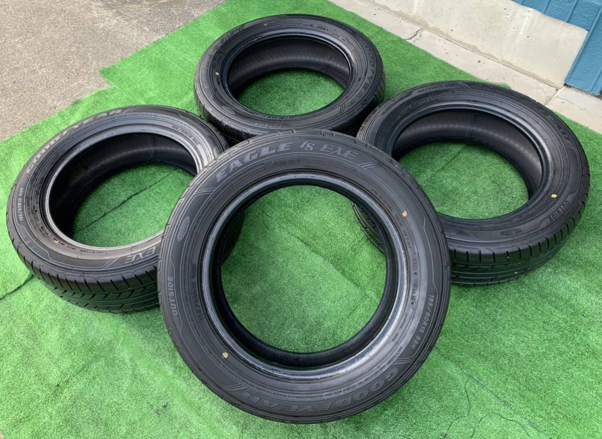 2021年製★ GOOD YEAR 195/60R15ラジアルタイヤ4本セット☆ ★拍卖