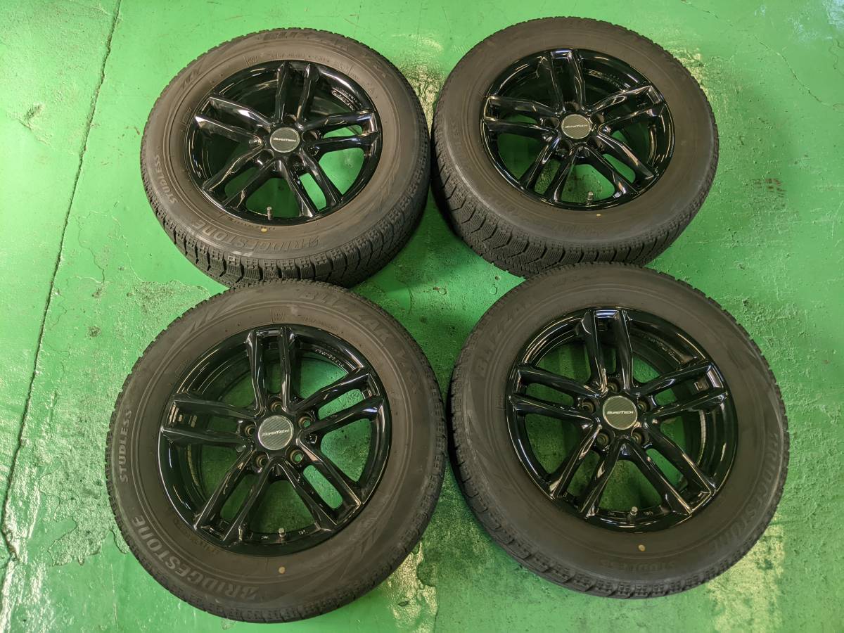 来店受け渡し歓迎♪215/60R16【フォルクスワーゲン ビートル適合サイズ】 スタッドレスタイヤセットです。拍卖