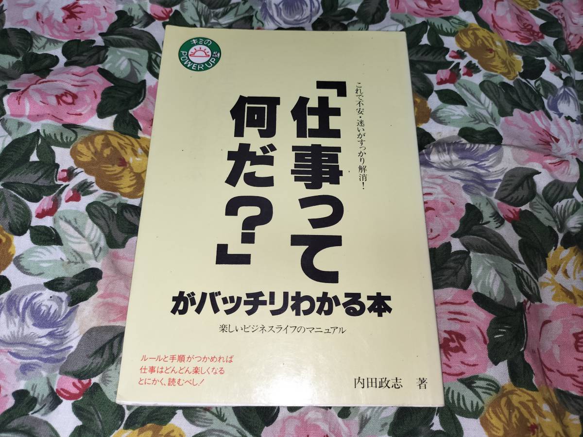 ★本★ 「仕事って何だ?」がバッチリわかる本 内田政志拍卖