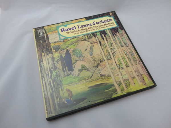 ☆マルティノンラヴェル管弦楽曲全集 ☆ジャン・マルティノン指揮 ☆レコード LPサイズ 5枚 ▲カビあり ☆Raval L'oeuvre d'orchestre拍卖