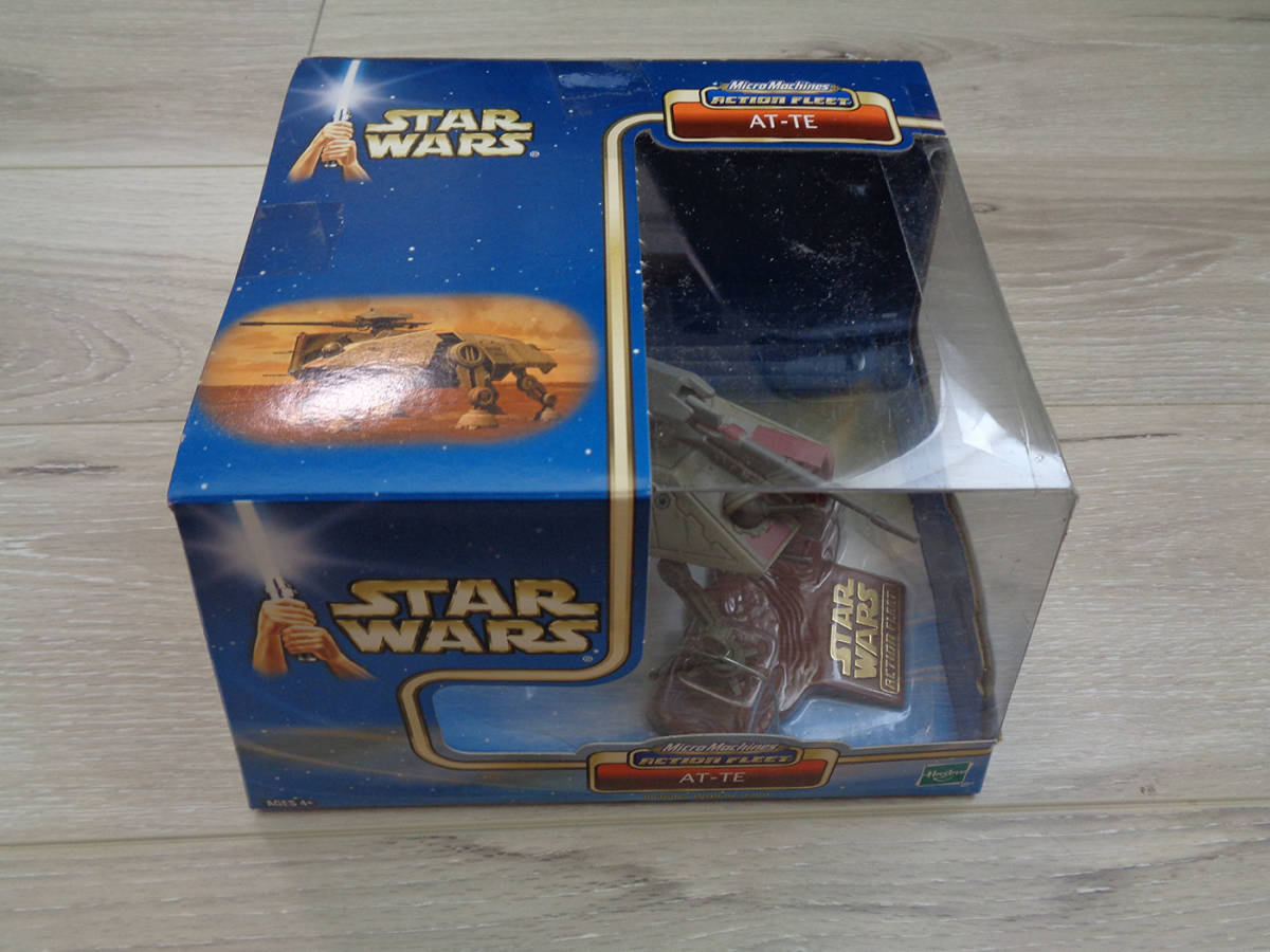スターウォーズ アクションフリート マイクロマシン AT-TE ガルーブ 2002年 ビンテージ 新品 未開封 レア!拍卖