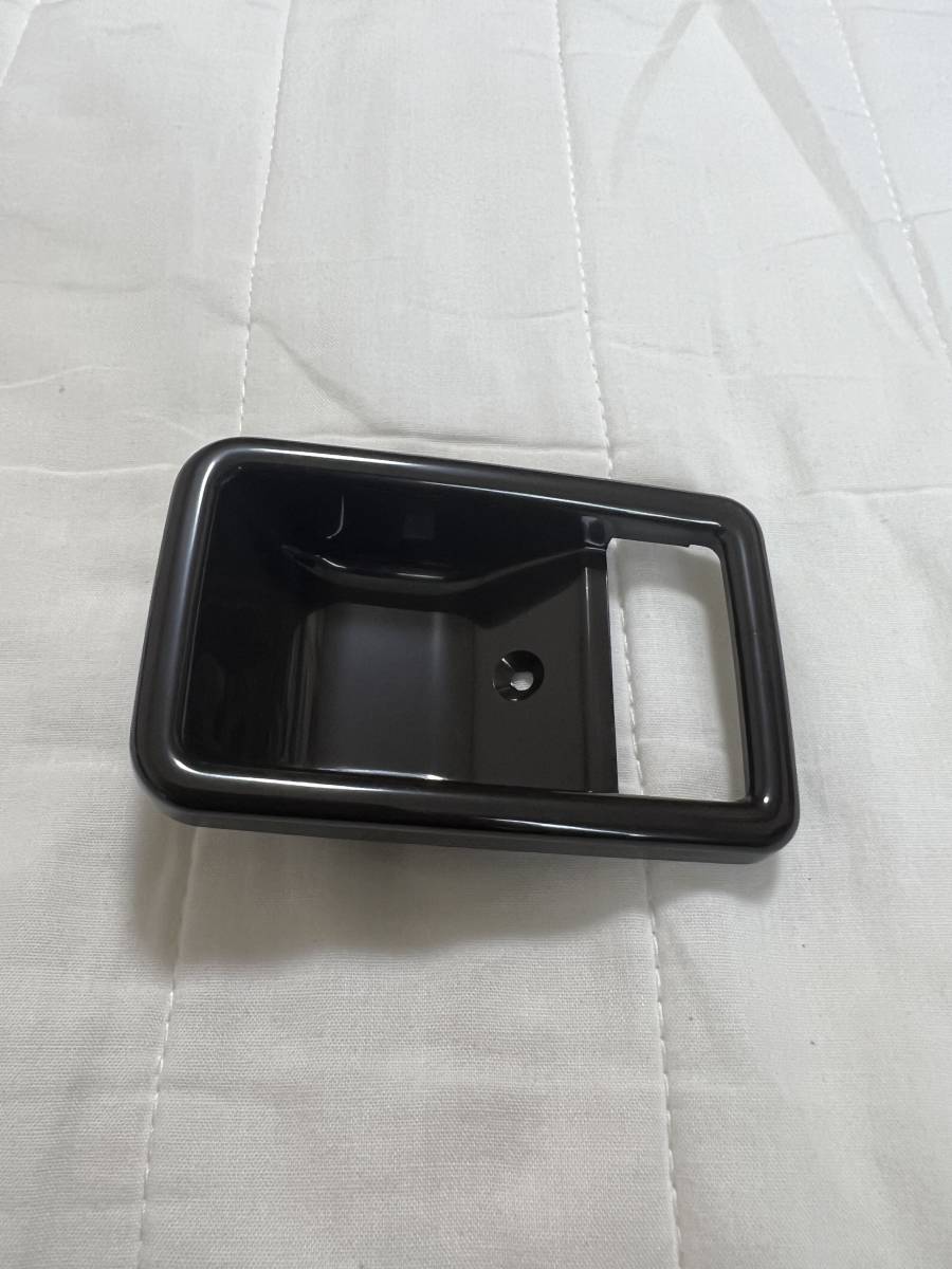 トヨタ 純正品 ランクル60 グレー色(ねずみ色)ドアインサイドバンドルベゼル 4個セット クリックポスト198円配送拍卖