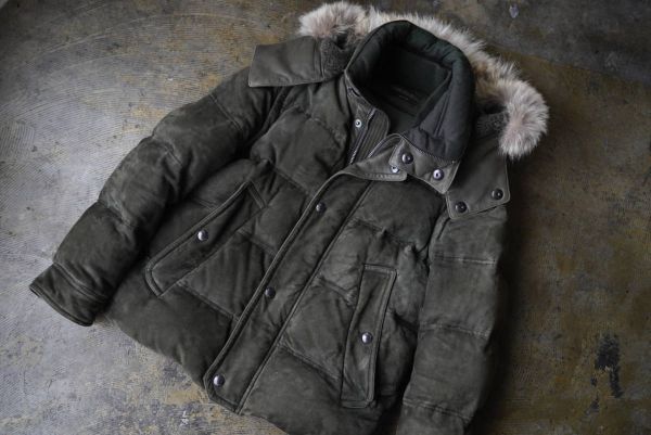 14AW ラムスウェードレザーダウンジャケット / TOM FORD(トムフォード)拍卖