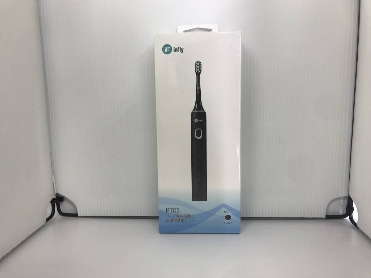 2023-YO2-R-608-5★infly PT02 BK リニア音波振動式電動歯ブラシ★拍卖