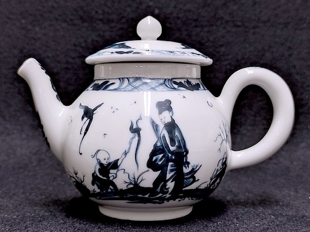 3QV売切!税無し☆フランクリンミント★ティーポット★Worcester(ウースター)★ヴィクトリア&アルバート博物館★現状★現品限り★0908-2拍卖