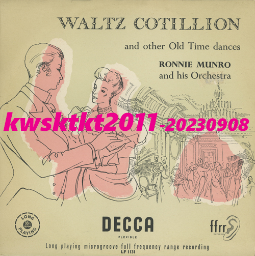 LF-1131★Ronnie Munro & his Orchestra Waltz Cotillion拍卖