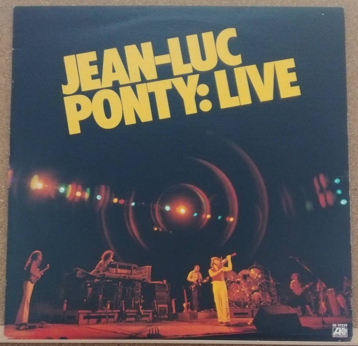 LP(ヴァイオリニスト・US盤・ジャズ/フュージョン・’79年盤) ジャン-リュック・ポンティ JEAN-LIC PONTY / Live【同梱可能6枚まで】050925拍卖