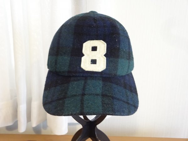 ∂ LaurWorkS ∂ キッズ帽子 男の子 チェック柄 濃い目の緑色帽子 トラッカーキャップ サイズ48cm〜59cm キャップ 帽子拍卖