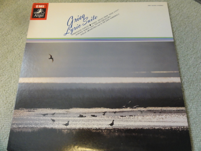 グリーグ 「抒情組曲」「ペールギュントより」「ノルウェー舞曲」他 バルビローリ指揮ハルレ管弦楽団 日EMIEAC30359 美品拍卖