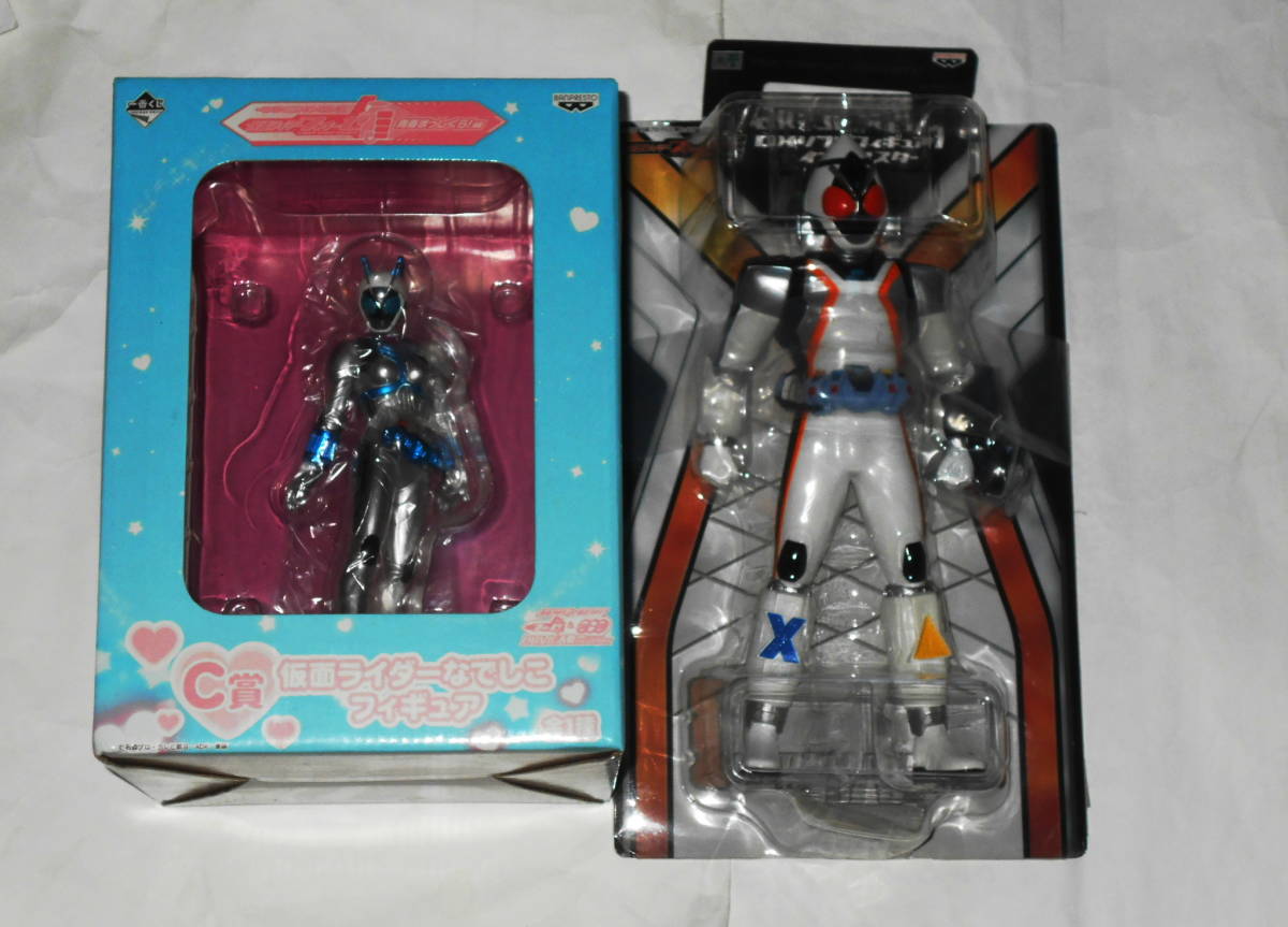 仮面ライダーフォーゼ★仮面ライダーなでしこ等フィギア2種拍卖