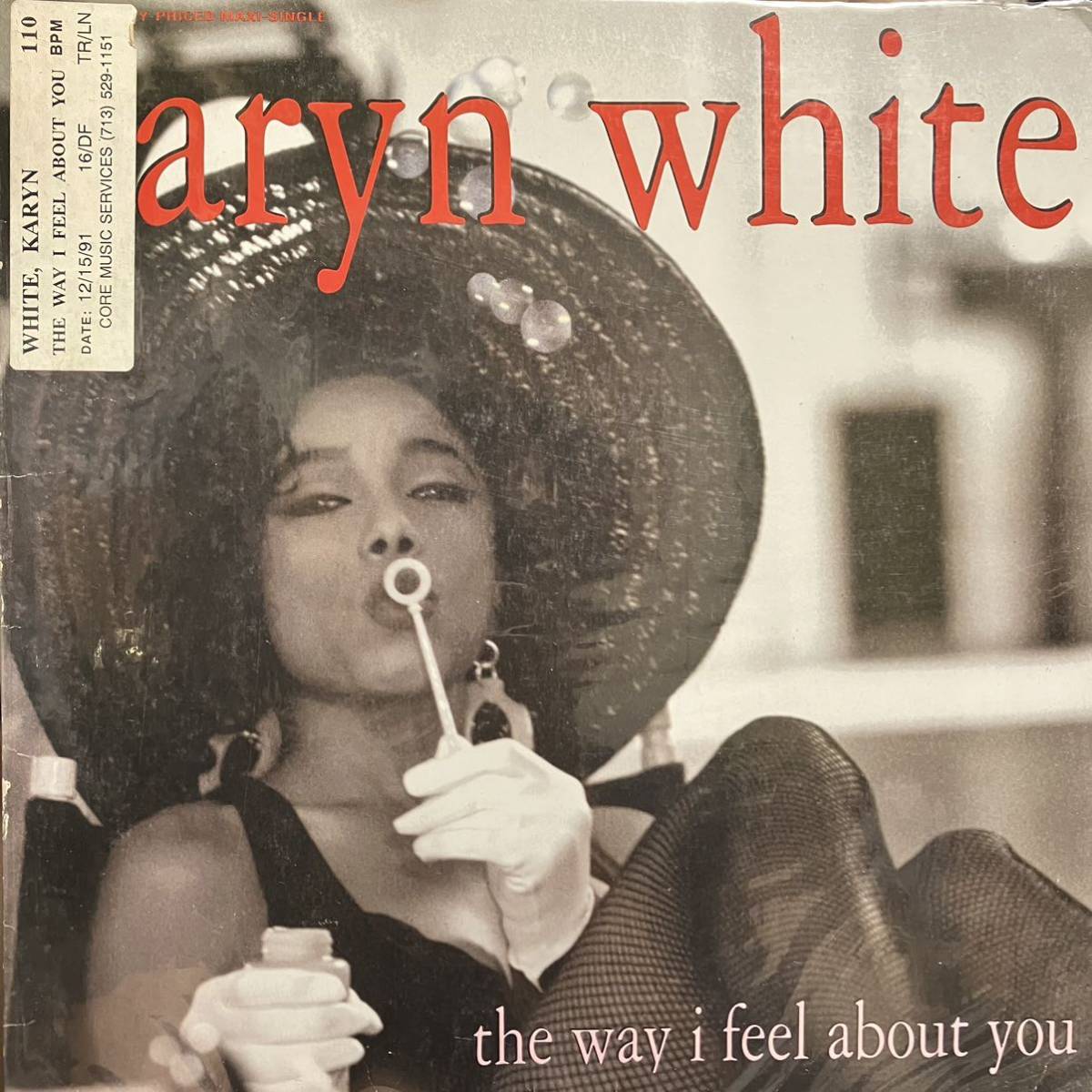 【USオリジナル】Karyn White / The Way I Feel About You pro. Jam & Lewis拍卖