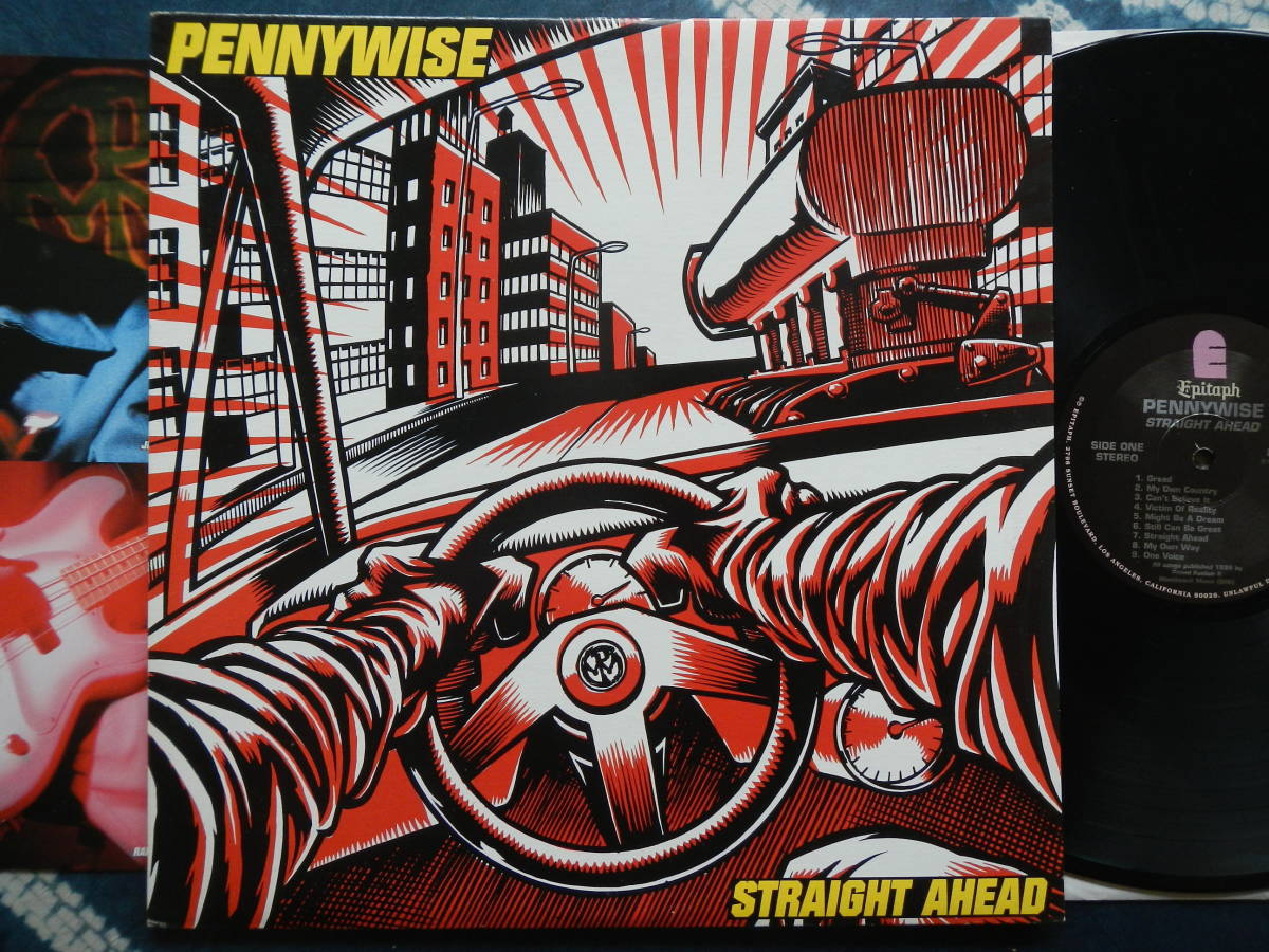【LP】PENNYWISE(86473-1米国EPITAPH1999年初回STRAIGHT AHEADメロコア)拍卖