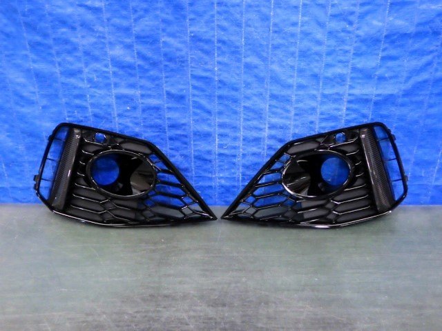 S1104 アウディ RS4 アバント 8W 後期 左右フォグカバー カーボン 8W0.807.681.AS 8W0.807.682.AS RS5?拍卖
