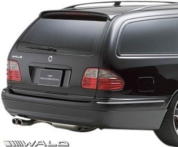 【M’s】 S210 W210 ベンツ Eクラス ステーションワゴン 後期 (1999y-2002y) WALD リアスカート FRP ヴァルド バルド エアロ パーツ 外装拍卖