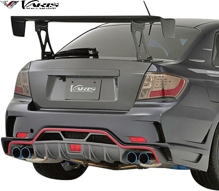 【M's】SUBARU IMPREZA WRX STI GVB (2007y-2014y) VARIS Ultimate リアバンパー GV用 バリス FRP 未塗装 エアロ パーツ VASU-159拍卖