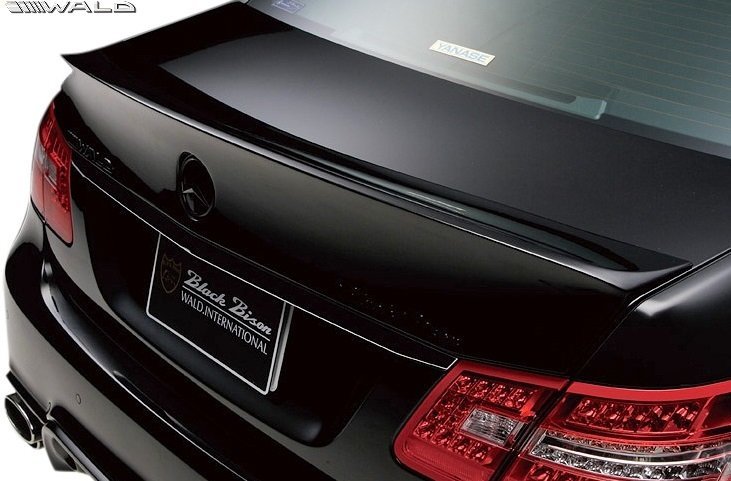 【M’s】 W212 ベンツ Eクラス セダン 前期 (2009.5-2013.5) WALD BLACK BISON トランクスポイラー FRP ヴァルド バルド エアロ パーツ拍卖