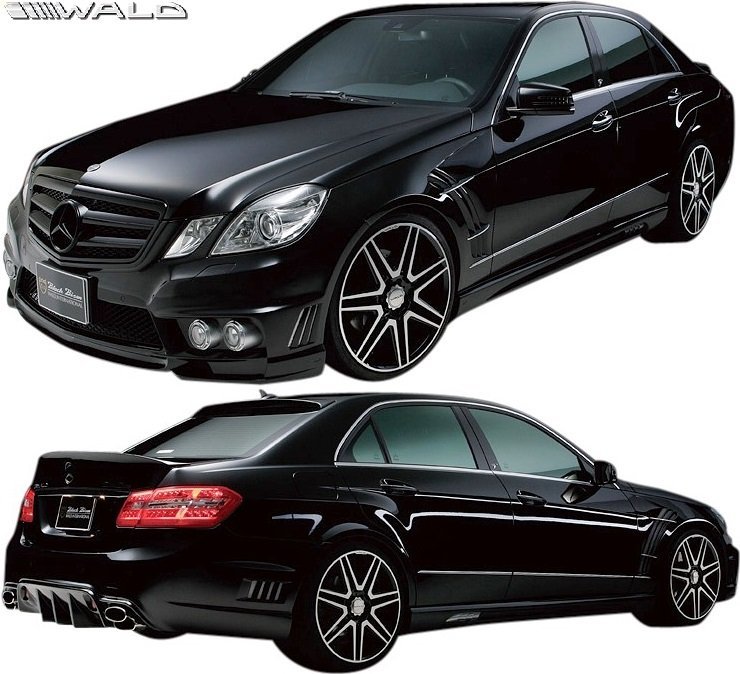 【M’s】 W212 ベンツ Eクラス セダン 前期 (2009.5-2013.5) WALD BLACK BISON フルエアロ 3点 (FOGバージョン) ヴァルド バルド エアロ拍卖