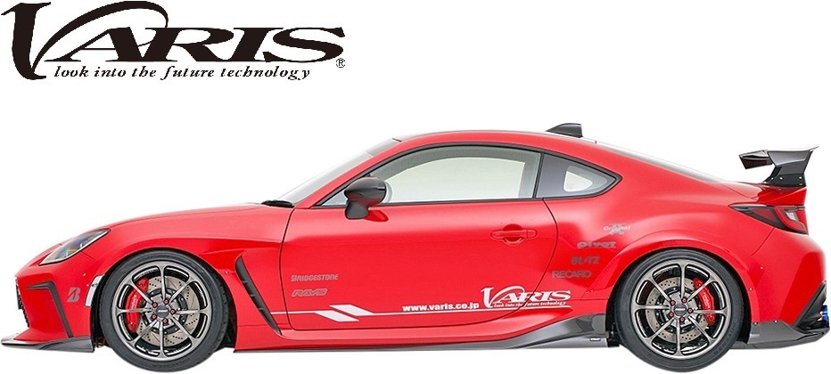 【M’s】トヨタ GR86 ZN8 前期 (2021y-) VARIS ARISING-I サイドスカート 左右 バリス ヴァリス アライジング1 CARBON エアロ VATO-121拍卖