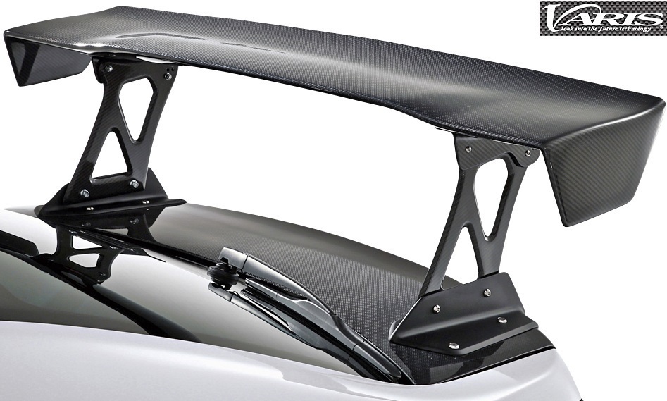 【M's】SUBARU WRX STI/S4 D型 (VAB/VAG) VARIS ARISING-I GTウイング ユーロエディション1430 CARBON カーボン バリス エアロ ウイング拍卖