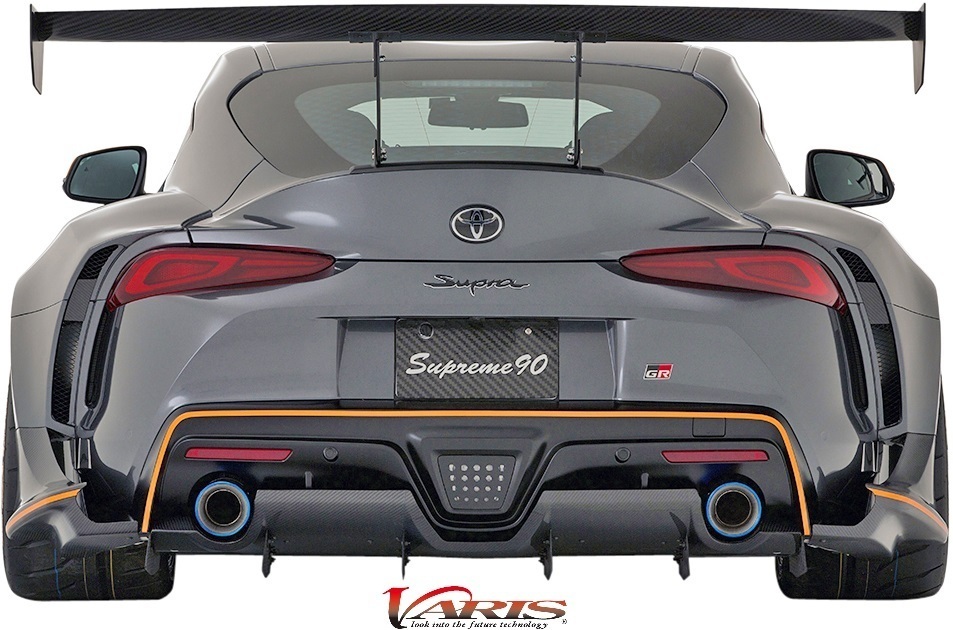 【M's】 トヨタ A90 GRスープラ (H29.6-) VARIS SUPREME ワイド用 リアディフューザー バリス シュプリーム CARBON エアロ VATO-353拍卖