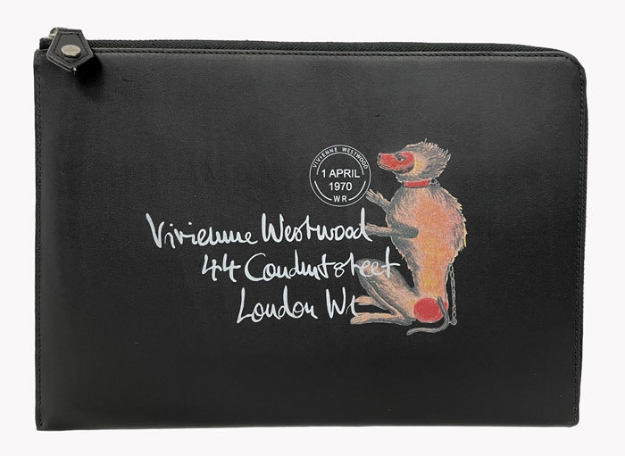 未使用 ヴィヴィアンウエストウッド ポーチ レザー セカンドバッグ メンズ クラッチ Vivienne Westwoo 【中古】拍卖