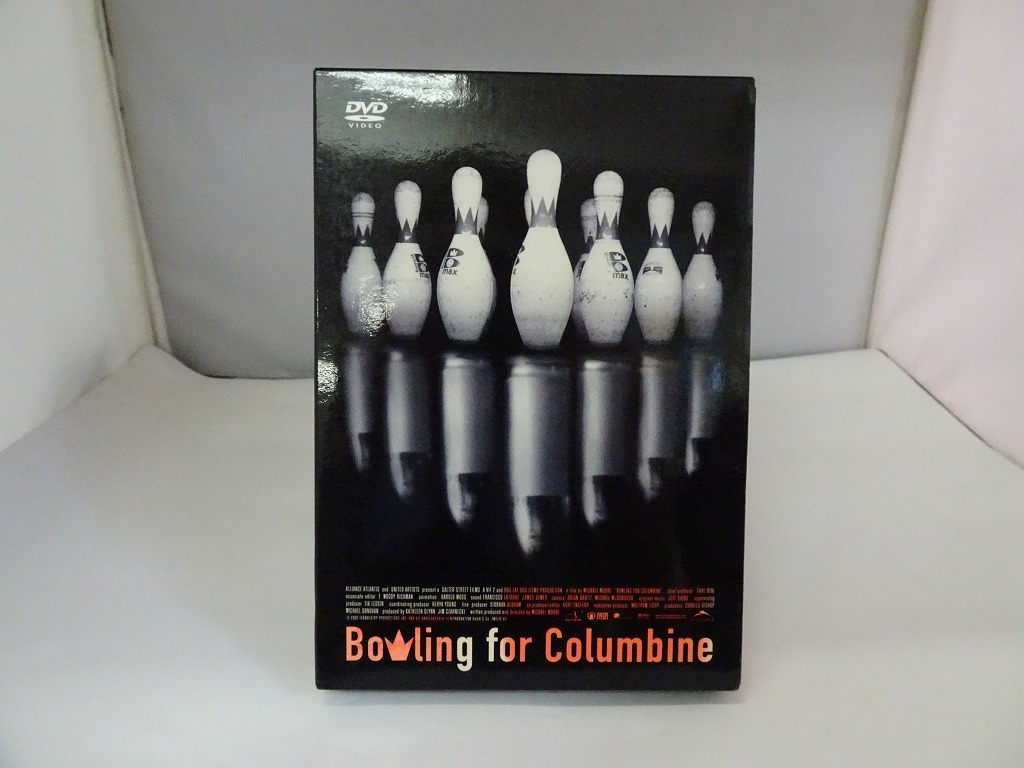UD290★DVD ボウリング・フォー・コロンバイン デラックス版 Bowling for Columbine セル版 盤面良好 ケース・紙ケース付き拍卖
