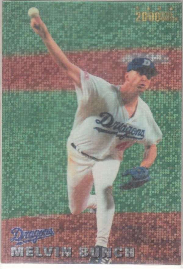 カルビープロ野球カード 2001年 T-13バンチ 中日 インサートカード タイトル拍卖