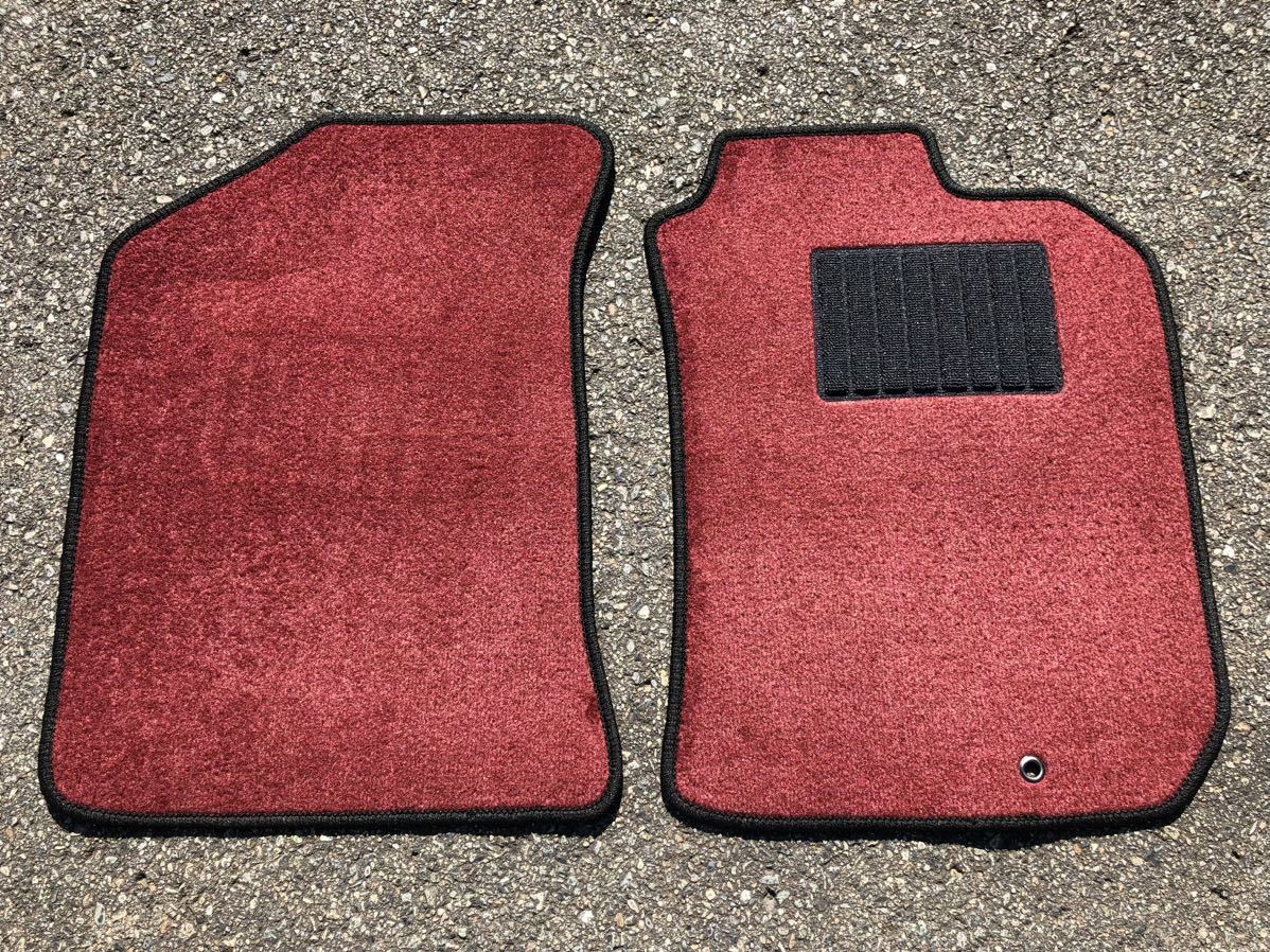■送料無料■ダイハツ コペン L880K ワイン無地 フロアマット カーマット 日本産 新品 スポーツ(年式:H15年12月~H19年12月)拍卖