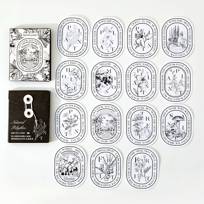 30枚 シール 花 蝶 ラベル フラワー アンティーク ビンテージ デコステッカー アンティーク調 コラージュ レトロ 0765-1拍卖