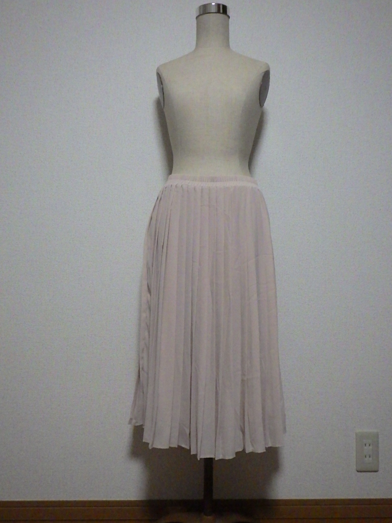 INGNI プリーツ ロング スカート 454拍卖