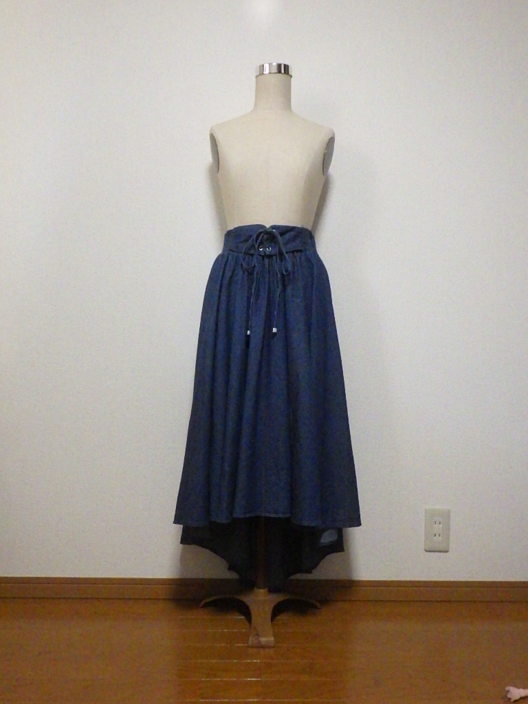 Emsexcite デニム フィッシュテール 超フレアー スカート 558拍卖