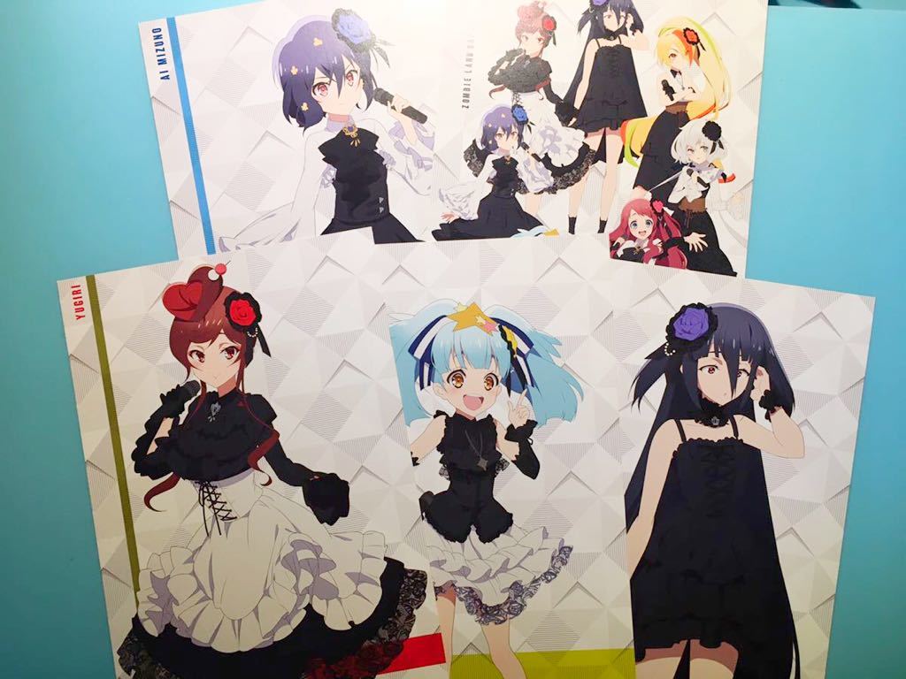 5枚セット ゾンビランドサガ リベンジ POP UP SHOP 特典 ポストカード ゴシックver 水野愛 ゆうぎり 星川リリィ 山田たえ マルイ拍卖