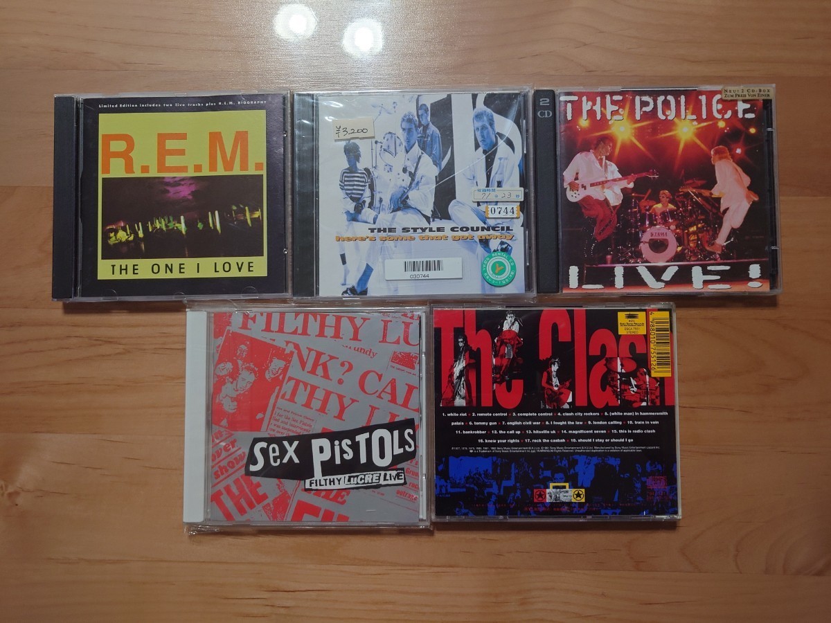 ★パンク、ニューウェーブ洋楽★CD5枚セット★中古品拍卖
