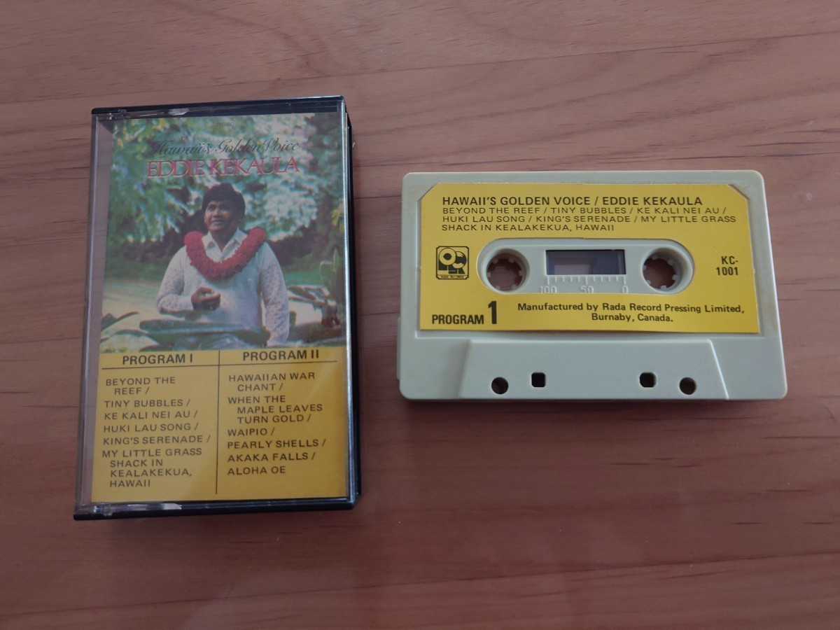 ★エディ・ケカウラ Eddie Kekaula Hawaii's Golden Voice ★カセットテープ★中古品拍卖