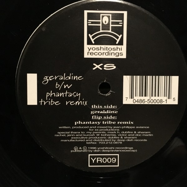 XS / Geraldine, Phantasy Tribe Remix拍卖