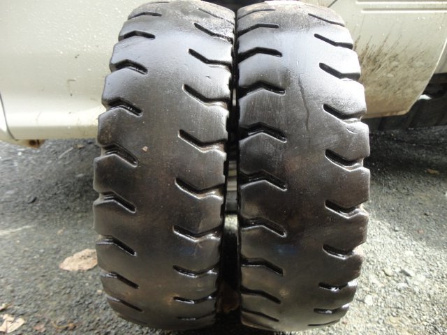 ●L119 夏 フォークリフト ヨコハマ SUPER LUG520 6.50-10 10PR 2本 2020年製拍卖