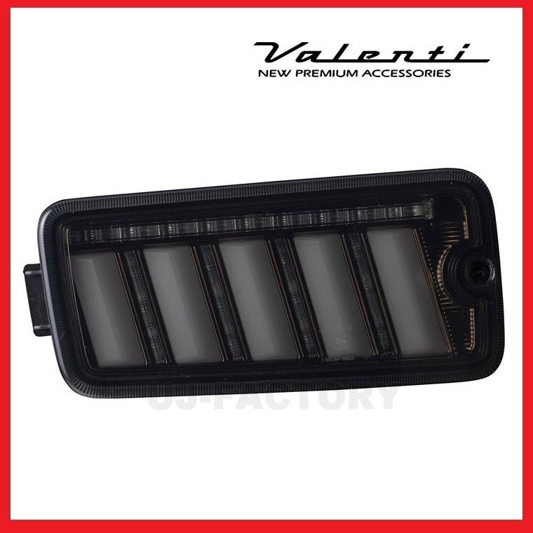★Valenti ジュエル LEDテール ULTRA★ハイゼットトラック S500P/S510P(H26/9~R3/11)★ライトスモーク/ブラッククローム TD50HJU-SB-1拍卖