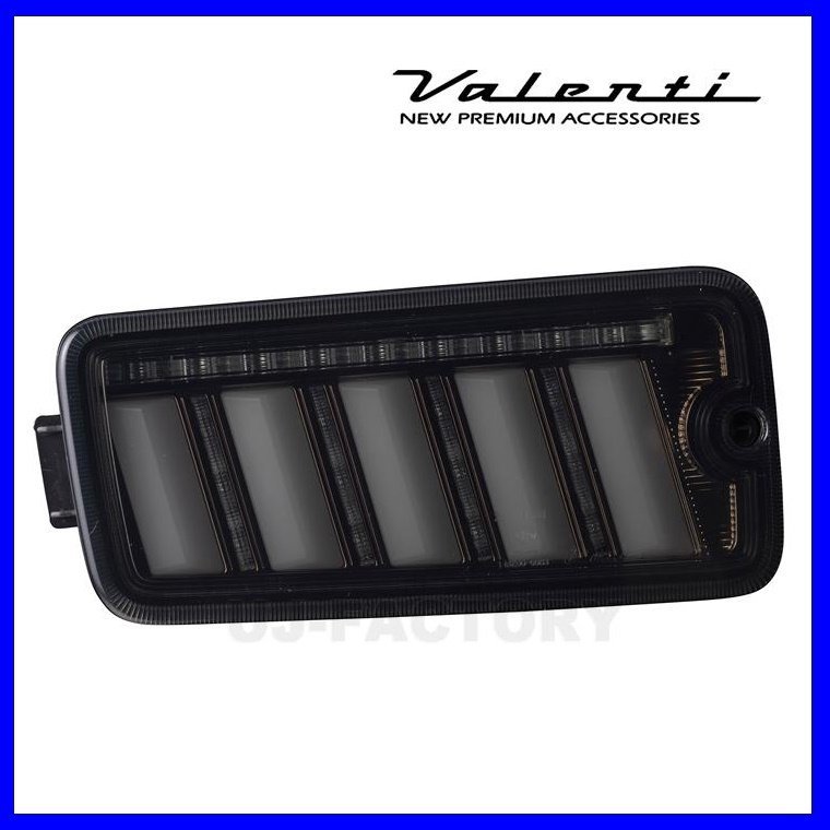 ★Valenti 保安基準適合 ジュエル LEDテール ULTRA★サンバートラック S500J/S510J(R3/12~)ライトスモーク/ブラッククローム TD50HJU-SB-2拍卖