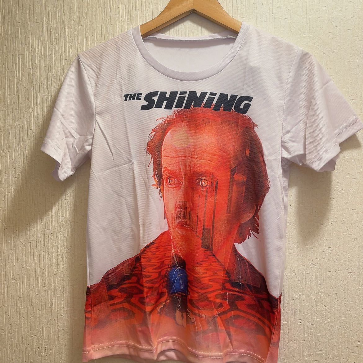 新品★ホワイト★シャイニング★ジャックニコルソン★Tシャツ★ユニセックス★M拍卖