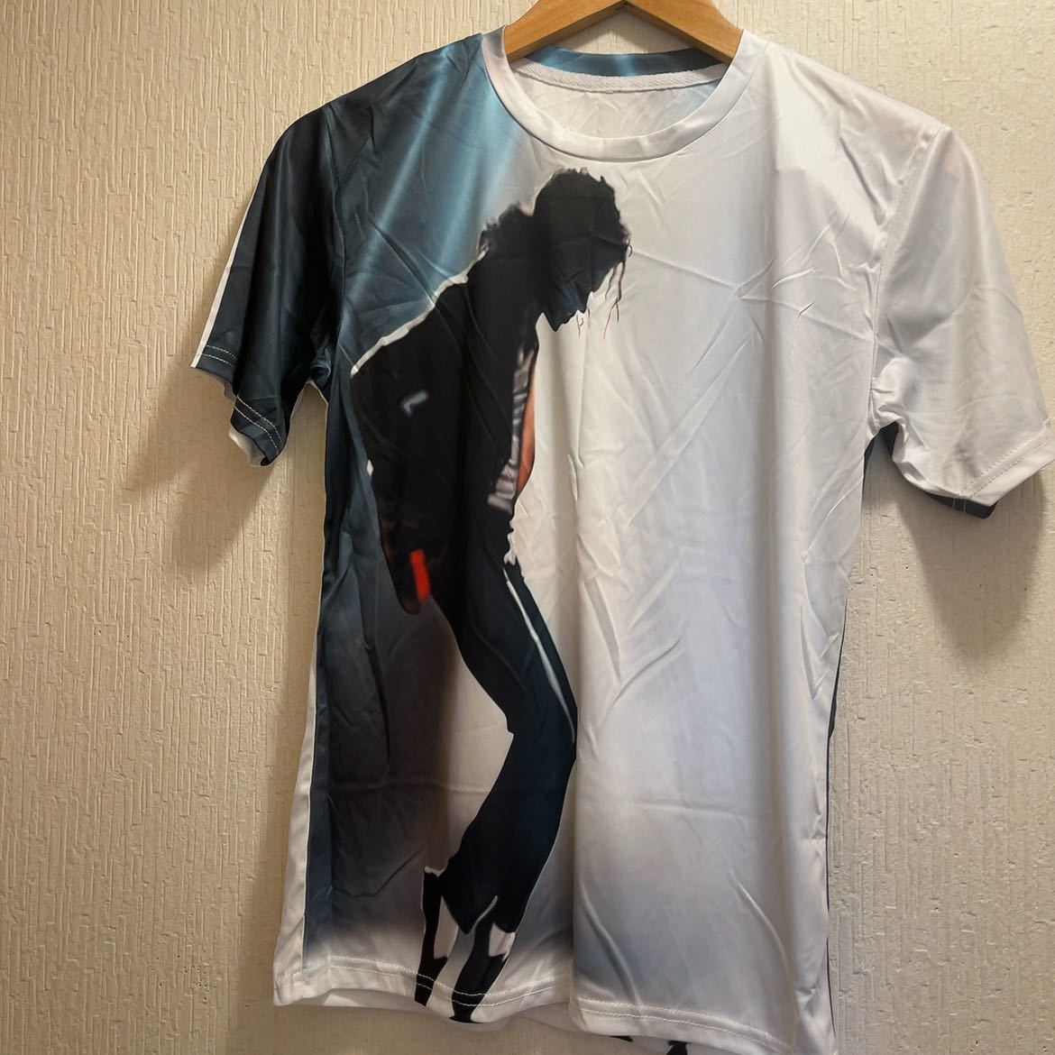 新品★ホワイト★マイケルジャクソン★Tシャツ★ユニセックス★M拍卖