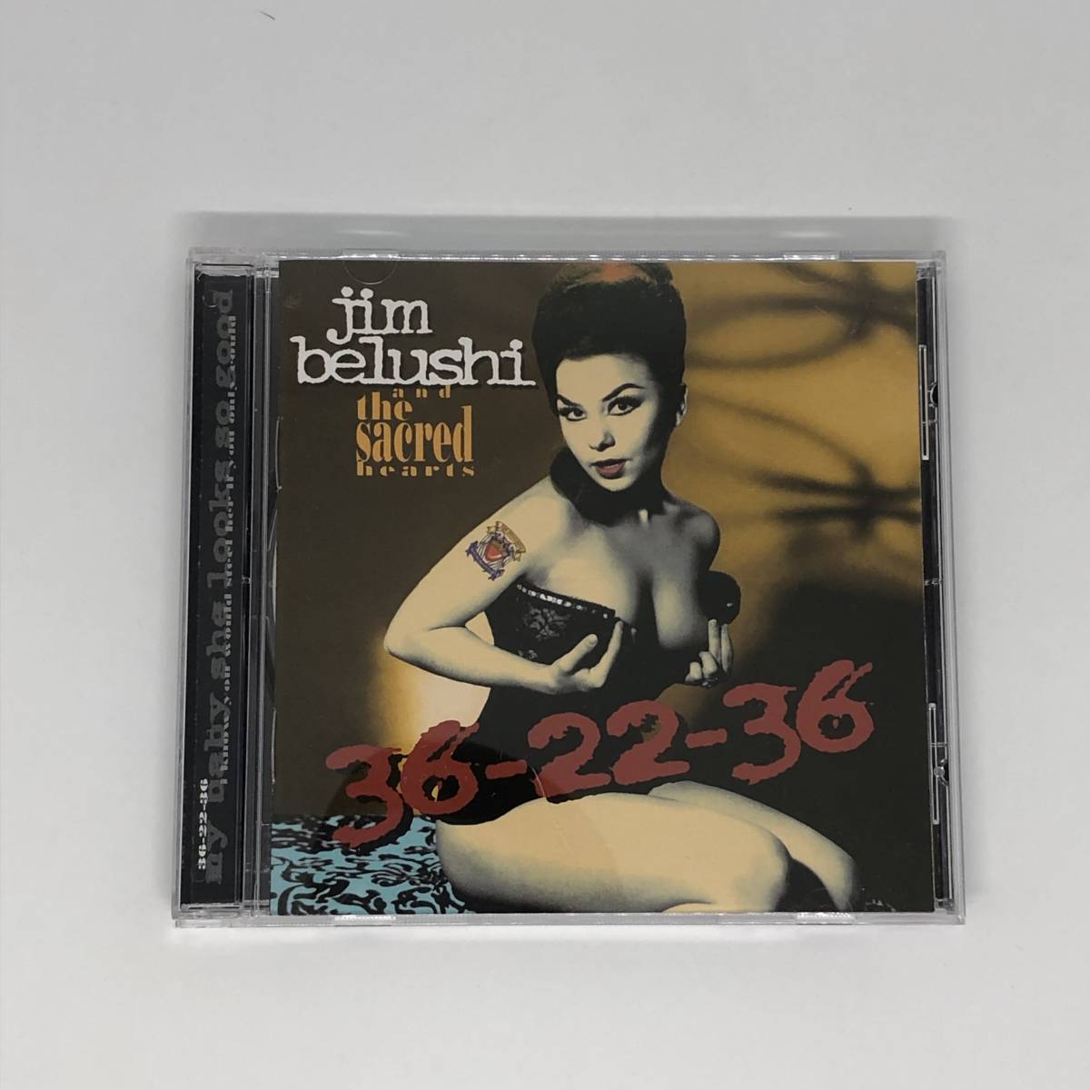 US盤 中古CD Jim Belushi & The Sacred Hearts 36-22-36 ジム・べルーシ House Of Blues 51416 1334 2 個人所有拍卖