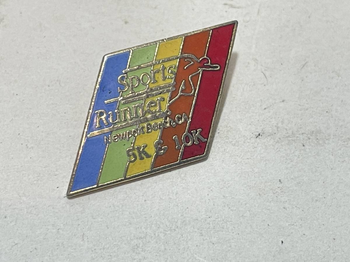 バッチ アメリカ カルフォルニア ニューポートピーチ スポーツ ランナー拍卖