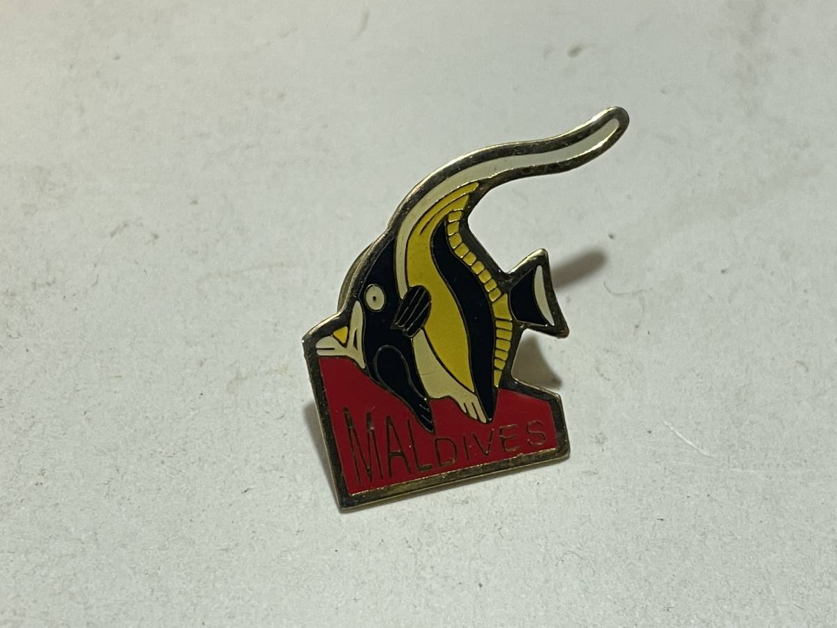 ピンバッチ モルディブ 熱帯魚拍卖